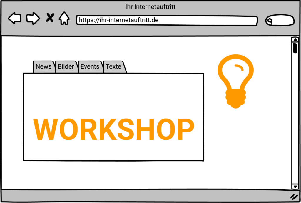 Website Inhaltspflege Workshop